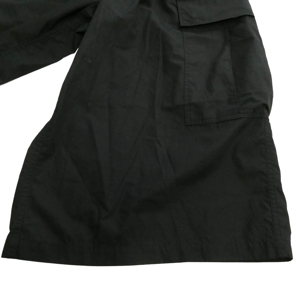 LAD MUSICIAN ラッドミュージシャン 2324-504 Cropped Cargo Pants クロップド カーゴ パンツ ブラック系【中古】