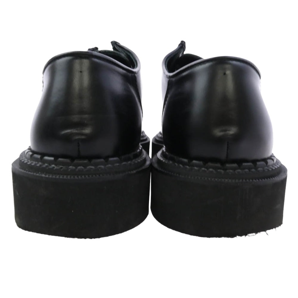 MAISON SPECIAL メゾンスペシャル 11212561304 × SPECIAL SHOES FACTORY スペシャル シューズ ファクトリー チャンキーソール レースアップ ドレス シューズ ブラック系 27.5cm【中古】