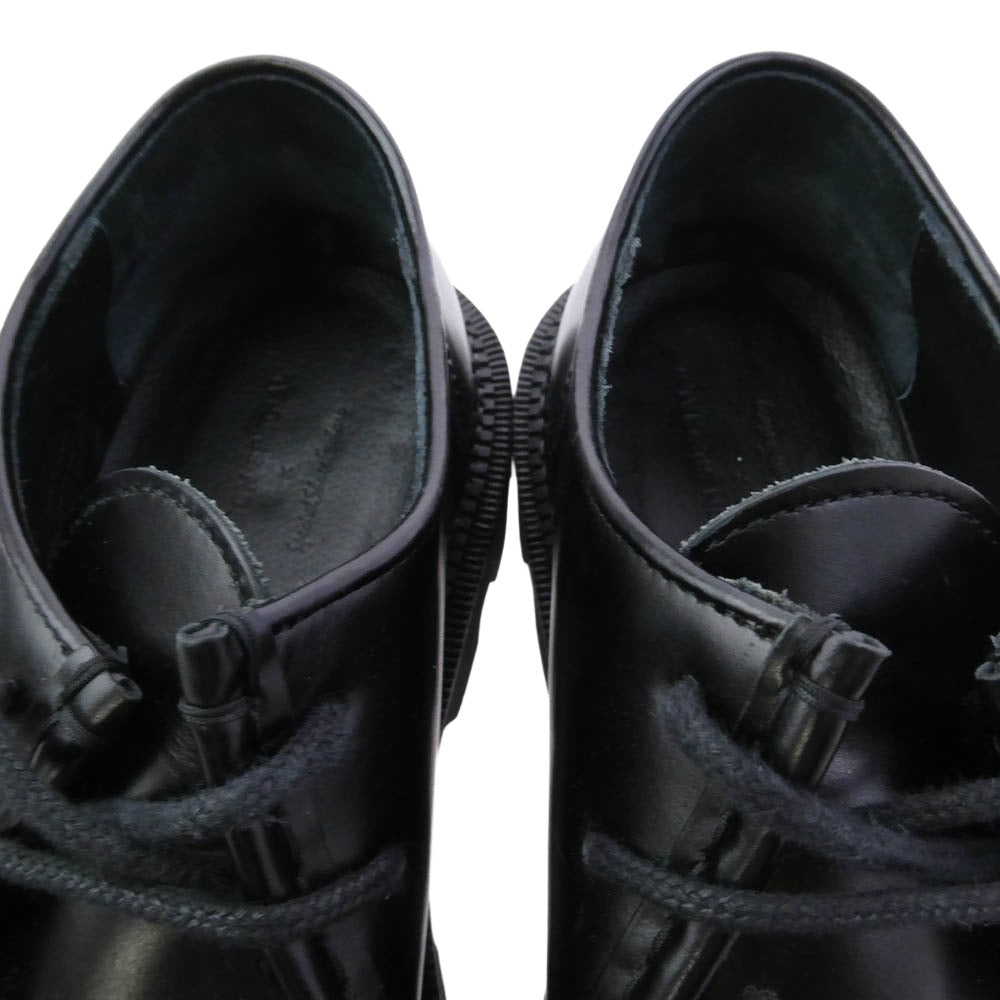 MAISON SPECIAL メゾンスペシャル 11212561304 × SPECIAL SHOES FACTORY スペシャル シューズ ファクトリー チャンキーソール レースアップ ドレス シューズ ブラック系 27.5cm【中古】