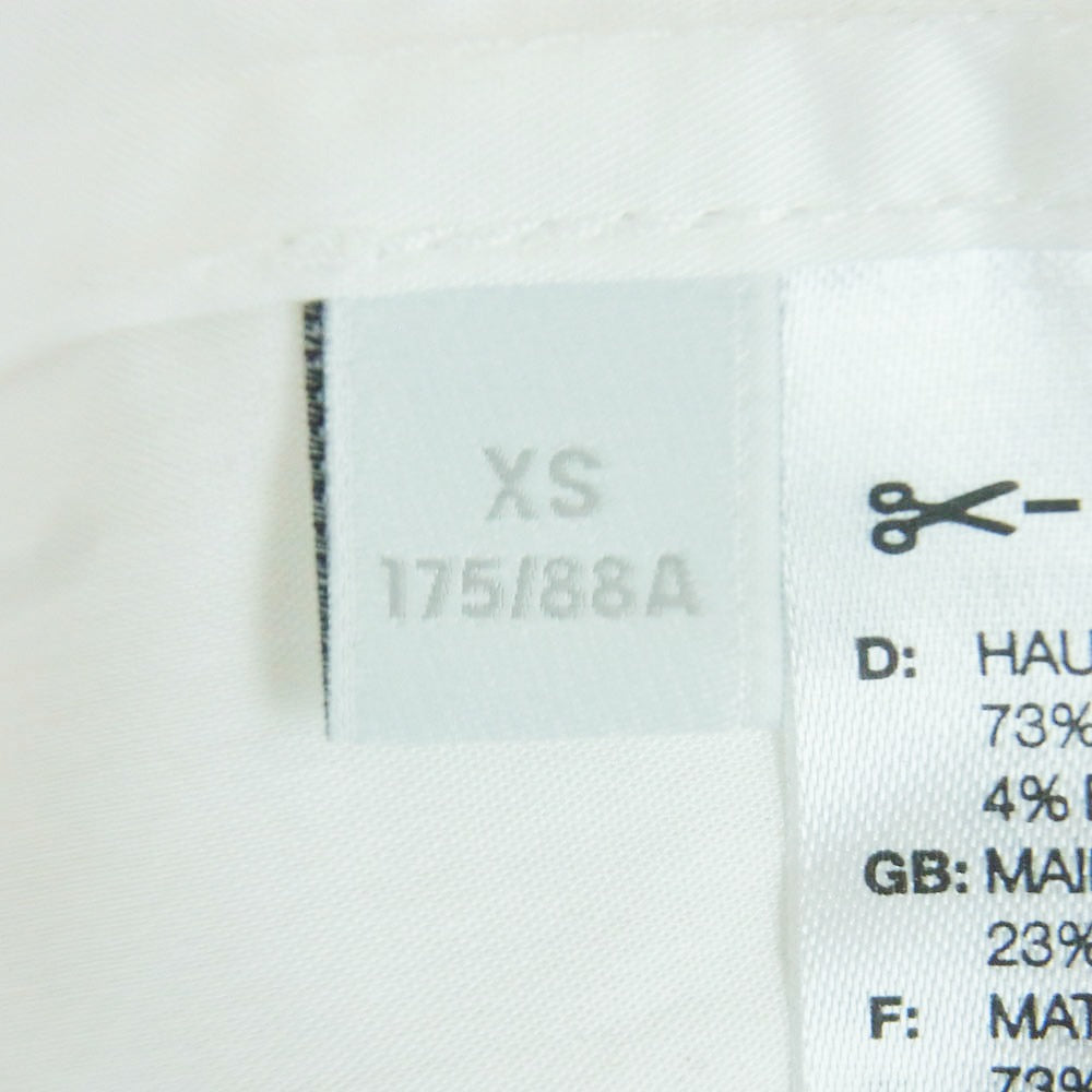 Y-3 Yohji Yamamoto ワイスリー ヨウジヤマモト JM3202 Graphic Shirt グラフィック ロング シャツ 長袖 ホワイト系 XS【中古】