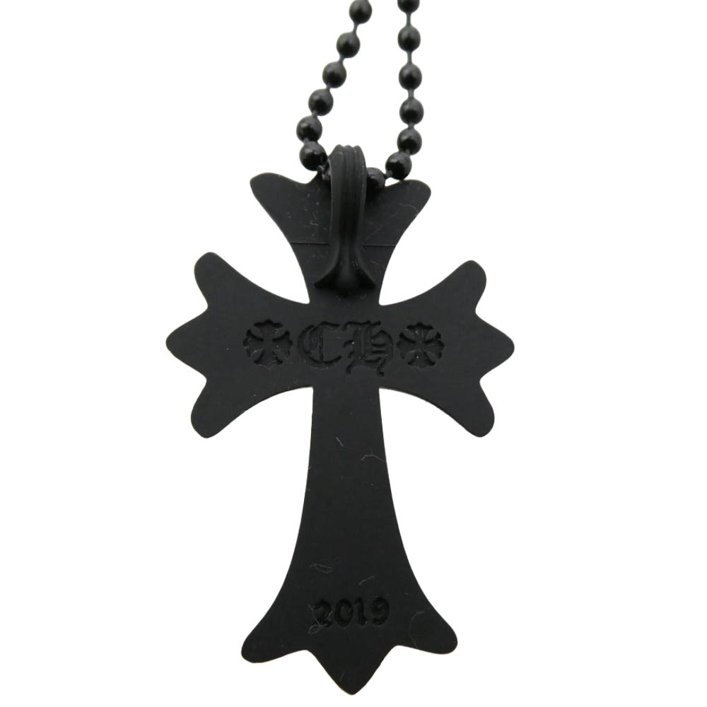 クロムハーツ　ネックレス　シリコン　ラバー　ブラック　新品未使用　国内正規店 CHROME HEARTS クロムハーツ（原本無） RUBBER CH CRS ラバー CHクロス