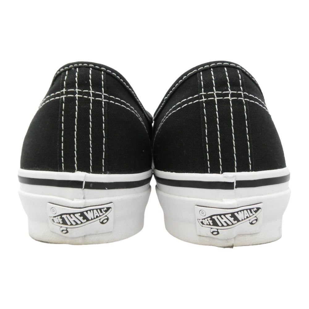 VANS バンズ 26SS VN000D5KMCG LX AUTHENTIC 44 オーセンティック ローカット スニーカー ブラック系 27.5cm【美品】【中古】