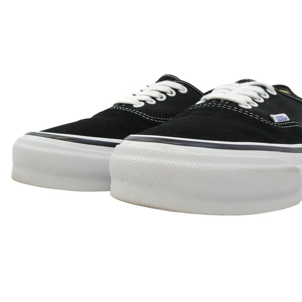 VANS バンズ 26SS VN000D5KMCG LX AUTHENTIC 44 オーセンティック ローカット スニーカー ブラック系 27.5cm【美品】【中古】
