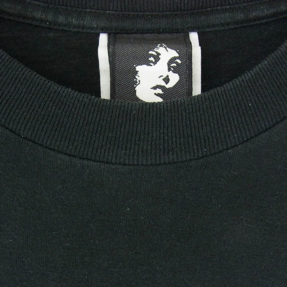 HYSTERIC GLAMOUR ヒステリックグラマー 4CT-2522 Aerosmith エアロスミス 半袖 コットン プリント Tシャツ ブラック系 M【中古】
