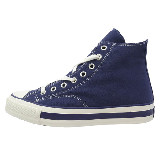 CONVERSE コンバース 1SD013 ×GOD SELECTION XXX Addict Chuck Taylor Canvas Hi ×ゴッドセレクション アディクト チャックテイラー キャンバス ハイ スニーカー ダークネイビー系 27.5cm【新古品】【未使用】【中古】