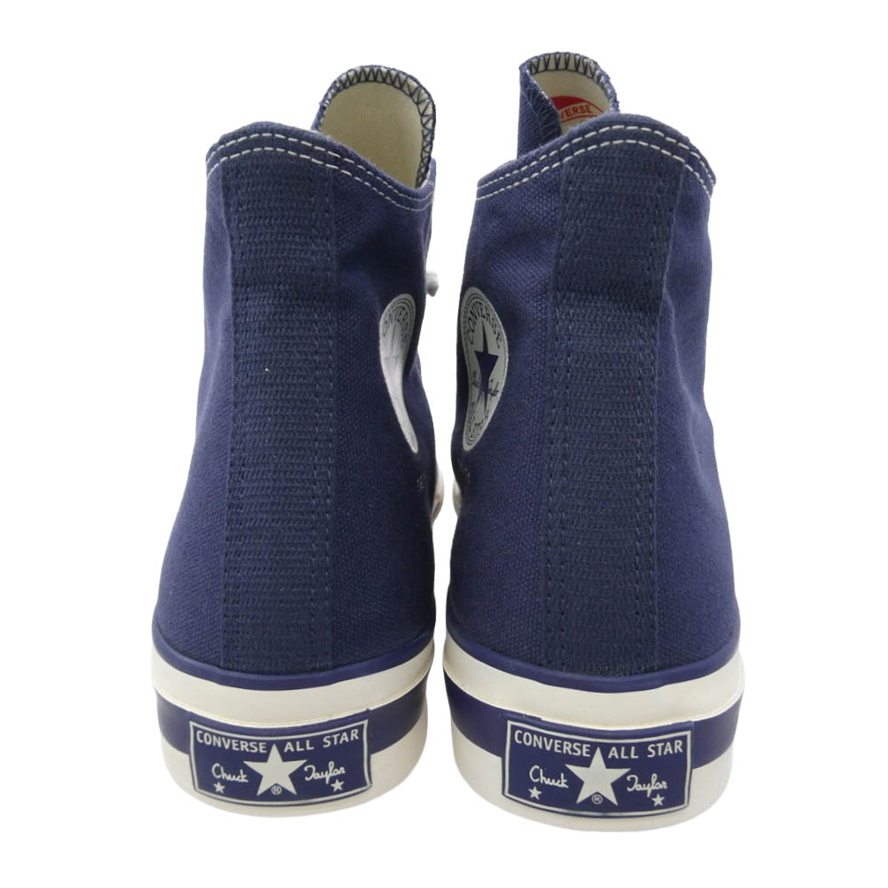 CONVERSE コンバース 1SD013 ×GOD SELECTION XXX Addict Chuck Taylor Canvas Hi ×ゴッドセレクション アディクト チャックテイラー キャンバス ハイ スニーカー ダークネイビー系 27.5cm【新古品】【未使用】【中古】