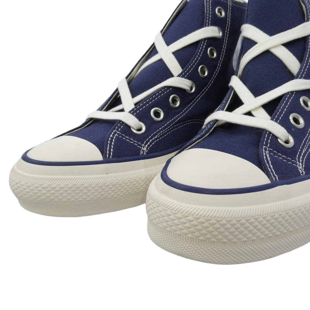 CONVERSE コンバース 1SD013 ×GOD SELECTION XXX Addict Chuck Taylor Canvas Hi ×ゴッドセレクション アディクト チャックテイラー キャンバス ハイ スニーカー ダークネイビー系 27.5cm【新古品】【未使用】【中古】