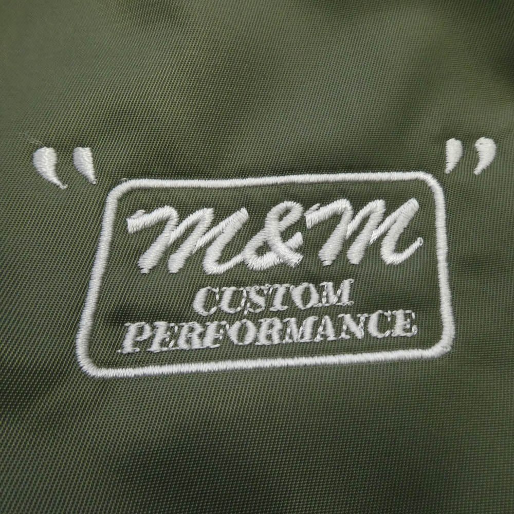 エムアンドエム 25SS URMM-25-1 × UNRIVALED アンライバルド WIND BREAKER ウィンド ブレーカー ジャケット グリーン系 S【極上美品】【中古】