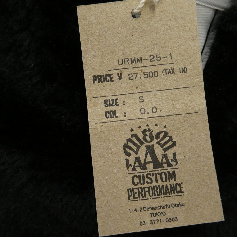エムアンドエム 25SS URMM-25-1 × UNRIVALED アンライバルド WIND BREAKER ウィンド ブレーカー ジャケット グリーン系 S【極上美品】【中古】