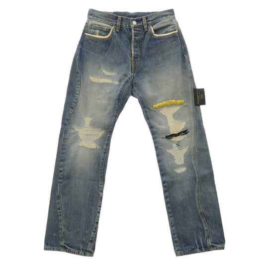 UNDERCOVER アンダーカバー 26SS UC1F4503-1 ダメージ加工 デニム パンツ ブルー系 1【極上美品】【中古】