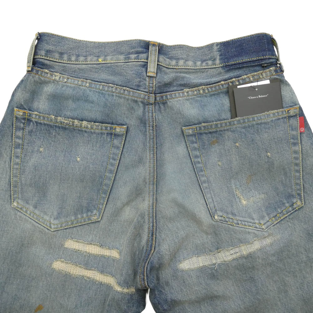 UNDERCOVER アンダーカバー 26SS UC1F4503-1 ダメージ加工 デニム パンツ ブルー系 1【極上美品】【中古】