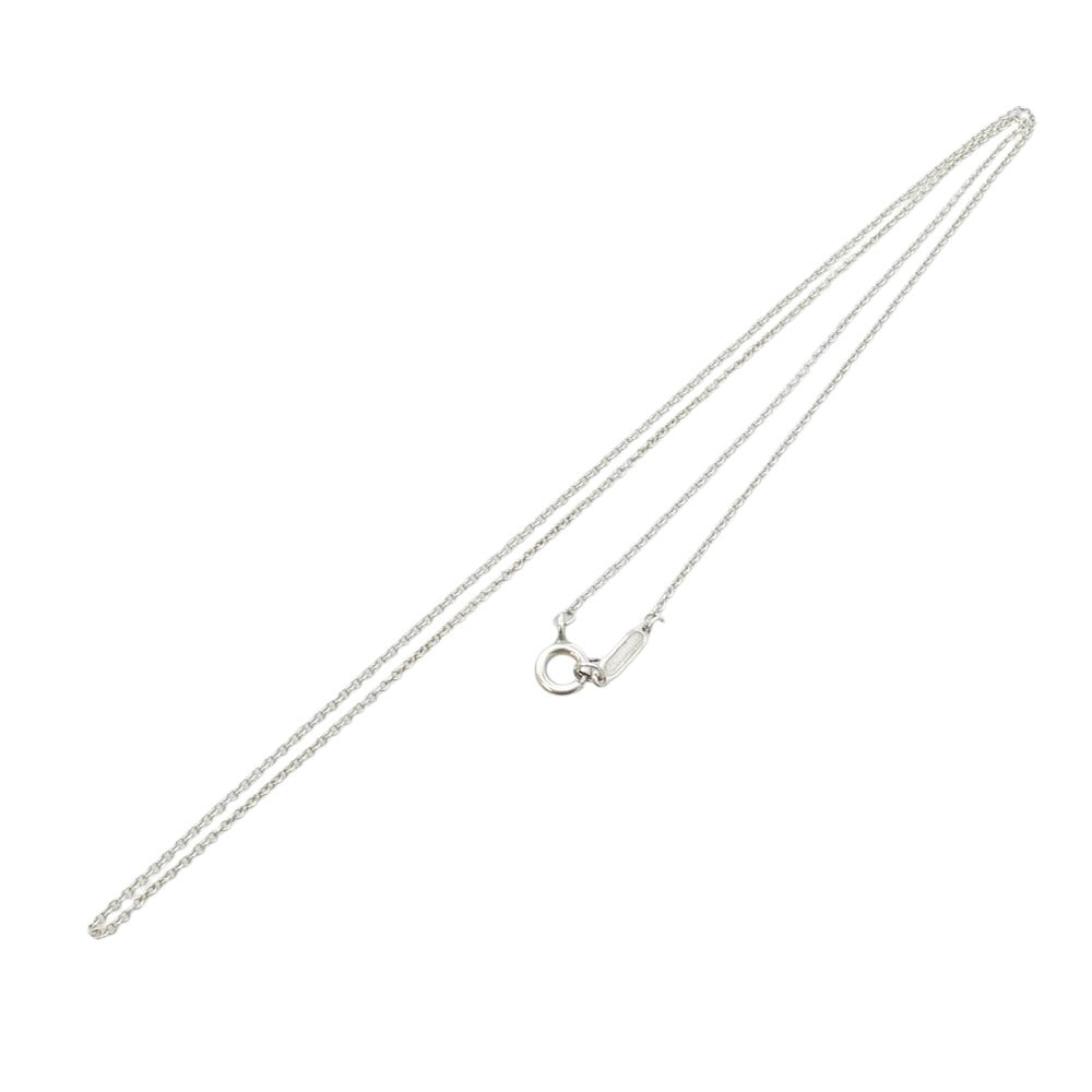 TIFFANY&Co. ティファニー Ag925 ロゴプレート シルバー ネックレスチェーン シルバー系【中古】