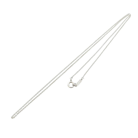 TIFFANY&Co. ティファニー Ag925 ロゴプレート シルバー ネックレスチェーン シルバー系【中古】