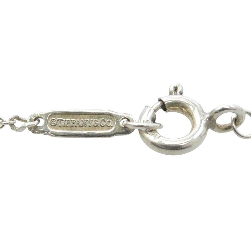 TIFFANY&Co. ティファニー Ag925 ロゴプレート シルバー ネックレスチェーン シルバー系【中古】