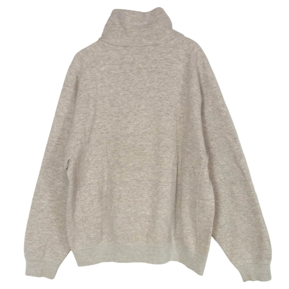 ウル 20FCYW01 COTTON YAK WOOL HIGH NECK SWEAT コットンヤクウール ハイネック スウェット ベージュ系 2【中古】