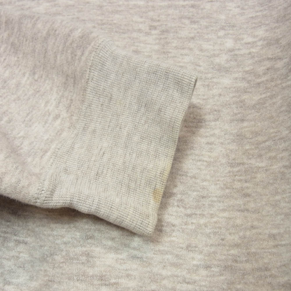 ウル 20FCYW01 COTTON YAK WOOL HIGH NECK SWEAT コットンヤクウール ハイネック スウェット ベージュ系 2【中古】