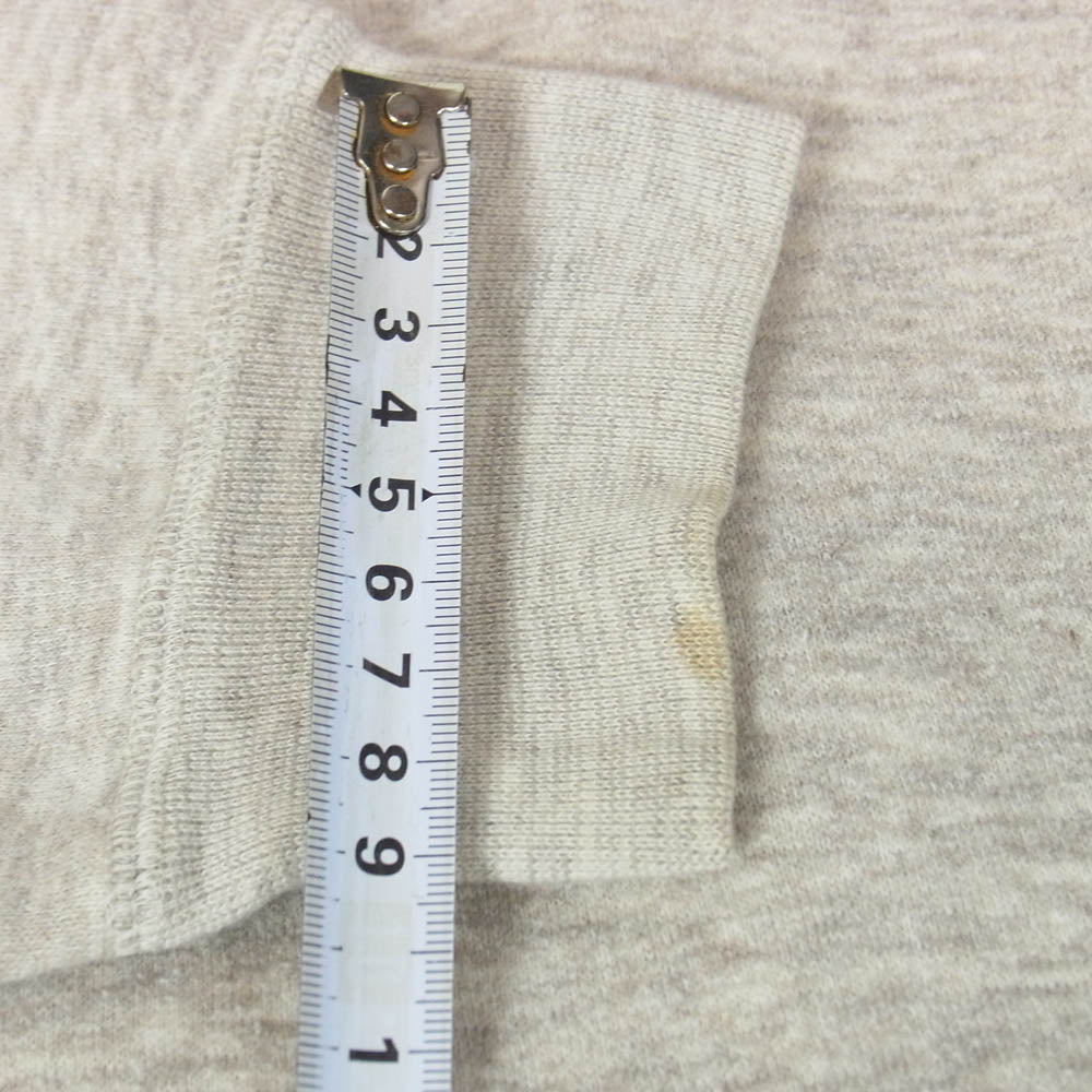 ウル 20FCYW01 COTTON YAK WOOL HIGH NECK SWEAT コットンヤクウール ハイネック スウェット ベージュ系 2【中古】