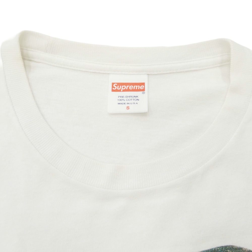 Supreme シュプリーム 17SS Nun L/S Tee 修道女 プリント Tシャツ 長袖 ホワイト系 S【中古】