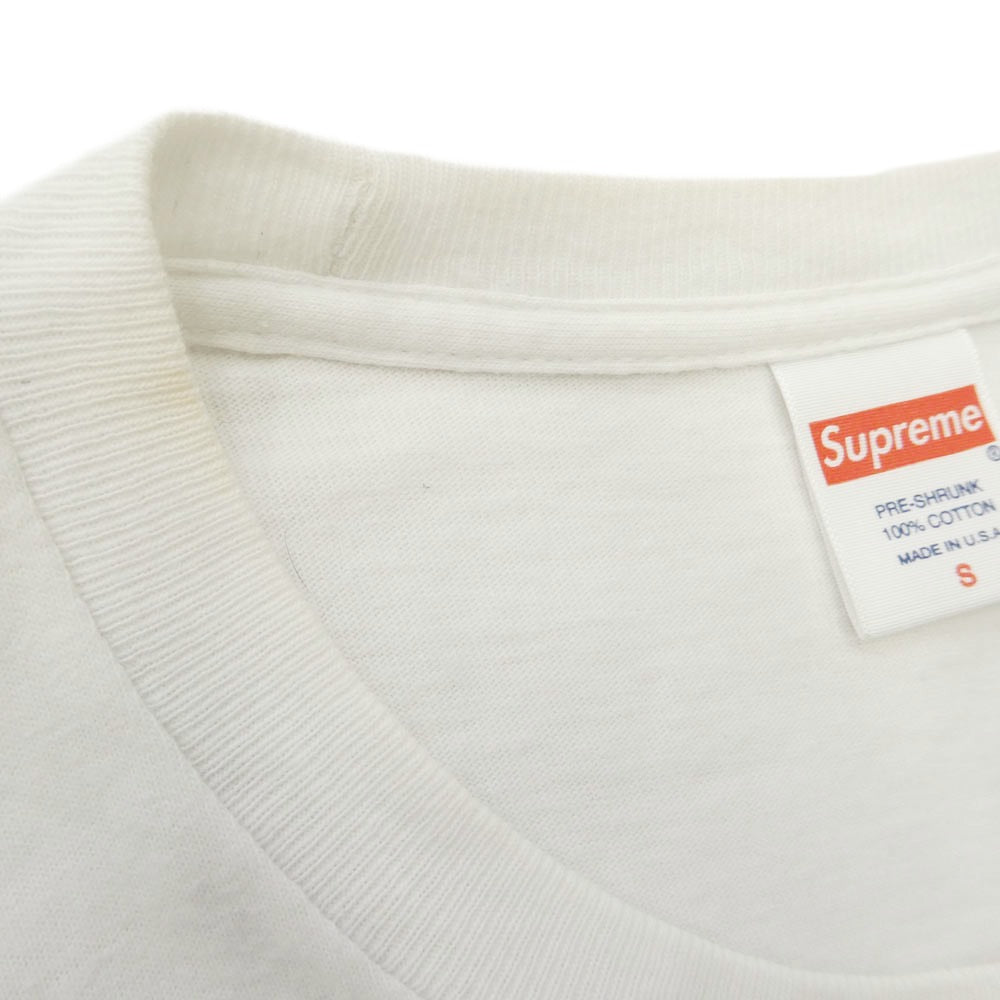 Supreme シュプリーム 17SS Nun L/S Tee 修道女 プリント Tシャツ 長袖 ホワイト系 S【中古】