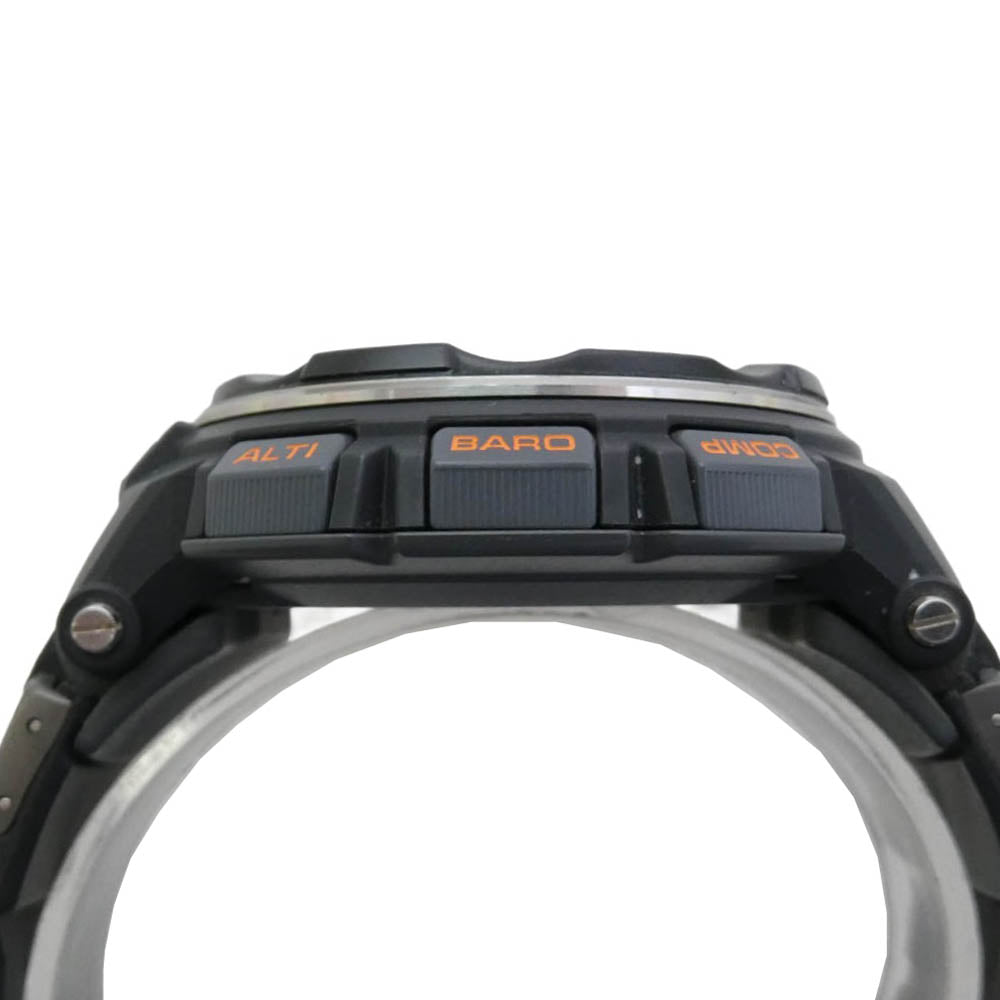 CASIO カシオ PRW-2500-1JF PRO TREK プロトレック 電波ソーラー クォーツ 腕時計 ウォッチ ブラック系【中古】