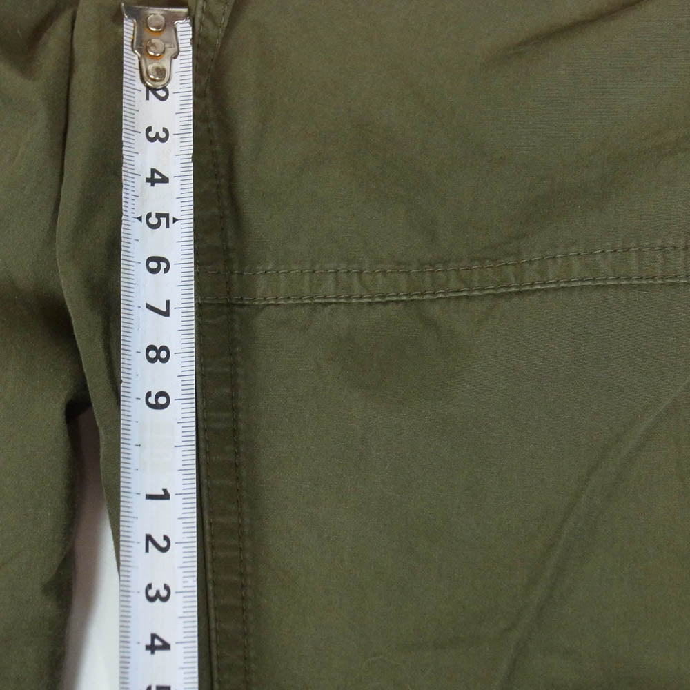 JIL SANDER ジルサンダー JSMH310616 イタリア製 裾リブ イージー カーゴパンツ カーキ系 48【中古】