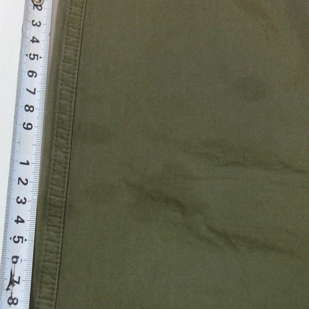 JIL SANDER ジルサンダー JSMH310616 イタリア製 裾リブ イージー カーゴパンツ カーキ系 48【中古】