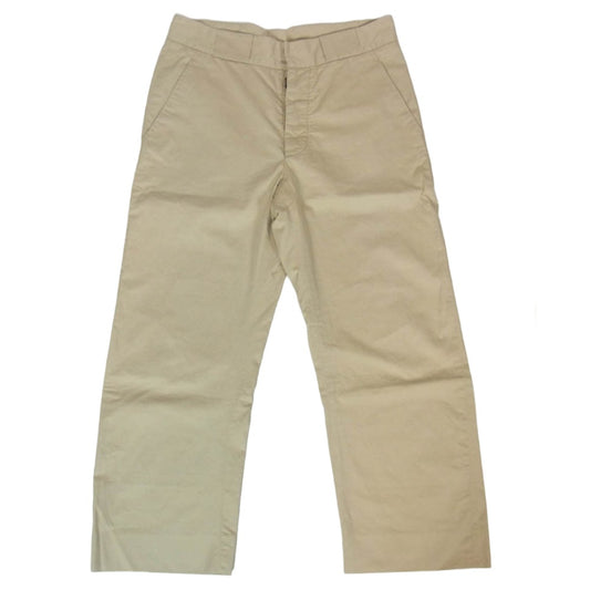 MAISON MARTIN MARGIELA メゾンマルタンマルジェラ 13AW S50KA0267 ボタンフライ コットン パンツ ベージュ系 44【中古】