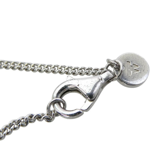 TOM WOOD トムウッド 100269-17 Curb Chain Slim カーブチェーン ネックレス スリム 17inchi シルバー系【中古】