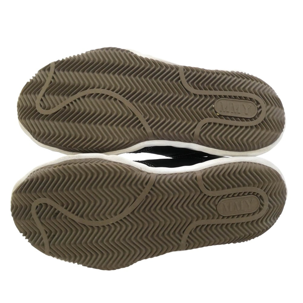 MIHARA YASUHIRO ミハラヤスヒロ A08FW735 BLAKEY OG Sole Canvas Low-top Sneaker ブレイキー OG ソール キャンバス ロートップ スニーカー ブラック系 43【中古】