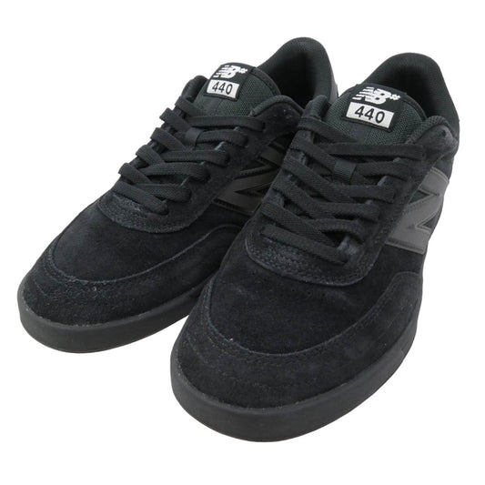 NEW BALANCE ニューバランス UN440BVU NB Numeric 440v2 ヌメリック スウェード メッシュ ローカット スケート スニーカー ブラック系 28.5cm【中古】