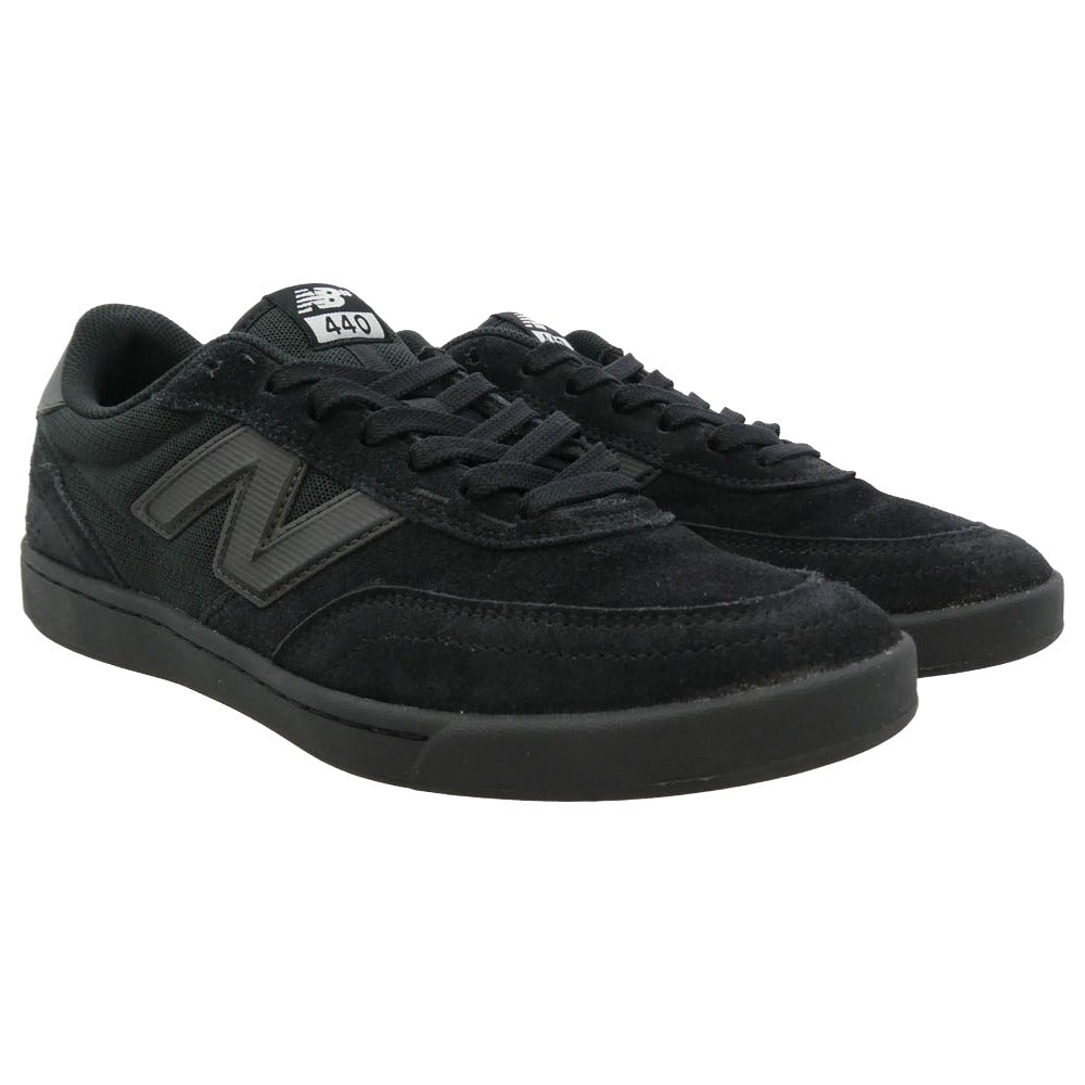 NEW BALANCE ニューバランス UN440BVU NB Numeric 440v2 ヌメリック スウェード メッシュ ローカット スケート スニーカー ブラック系 28.5cm【中古】