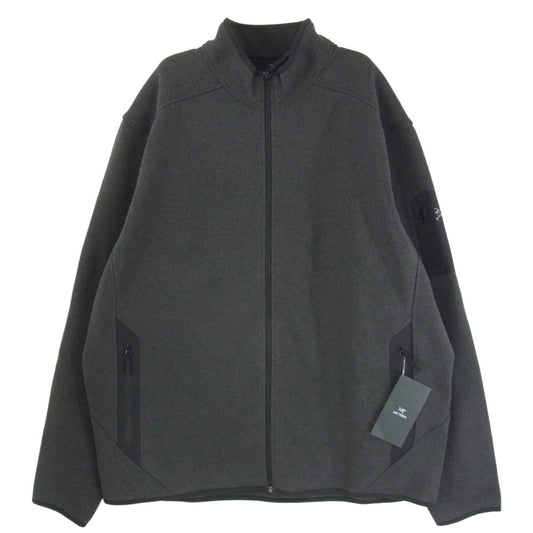 ARC'TERYX アークテリクス X00001036101 Covert Cardigan M Black Heather II コバート カーディガン メンズ フリースジャケット グレー系 XL【新古品】【未使用】【中古】
