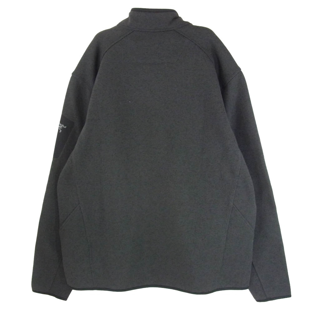 ARC'TERYX アークテリクス X00001036101 Covert Cardigan M Black Heather II コバート カーディガン メンズ フリースジャケット グレー系 XL【新古品】【未使用】【中古】