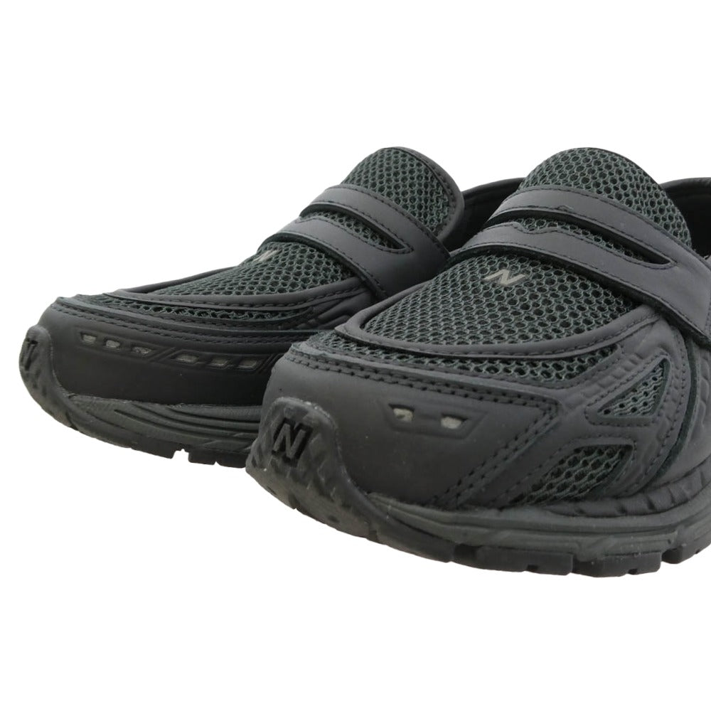 NEW BALANCE ニューバランス U1906LAI Lifestyle 1906 Loafer ローファー メッシュ オーバーレイ スニーカー ブラック系 28.5cm【美品】【中古】