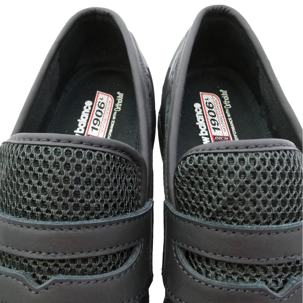NEW BALANCE ニューバランス U1906LAI Lifestyle 1906 Loafer ローファー メッシュ オーバーレイ スニーカー ブラック系 28.5cm【美品】【中古】