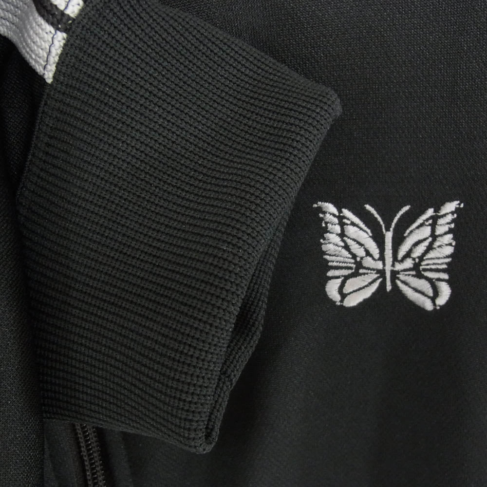 Needles ニードルス 26SS SX404 Track Jacket - Poly Smooth トラックジャケット ポリスムース ダブルジップ ブラック系 XL【新古品】【未使用】【中古】