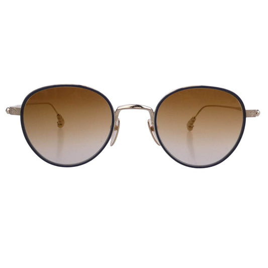 CHROME HEARTS クロムハーツ（原本無） BONE PRONE IV PCK/GP サングラス アイウェア ゴールド系 ブラウン系 49□22-150【中古】