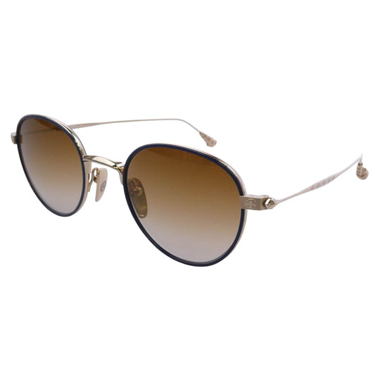 CHROME HEARTS クロムハーツ（原本無） BONE PRONE IV PCK/GP サングラス アイウェア ゴールド系 ブラウン系 49□22-150【中古】