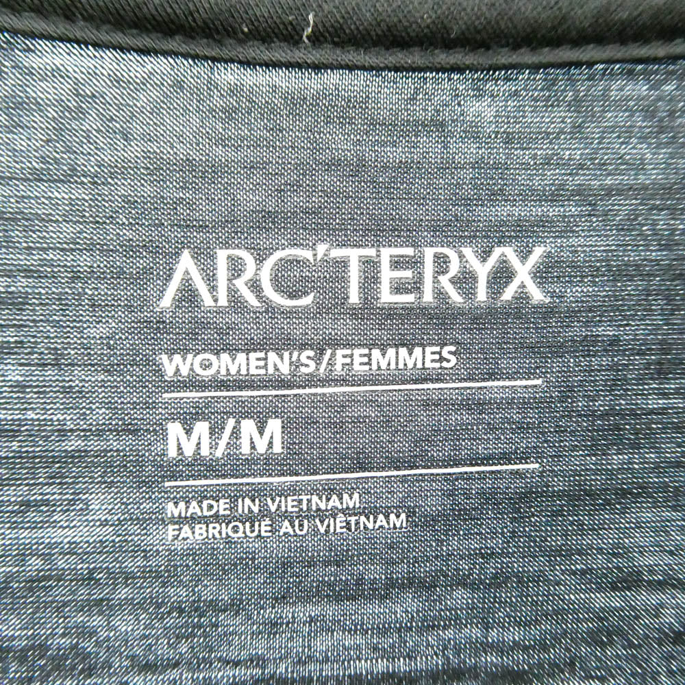 ARC'TERYX アークテリクス X000007443 Lana Merino Wool Crew Short Sleeve ラナ メリノウール クルー ショートスリーブ Tシャツ ブラック系 M【新古品】【未使用】【中古】