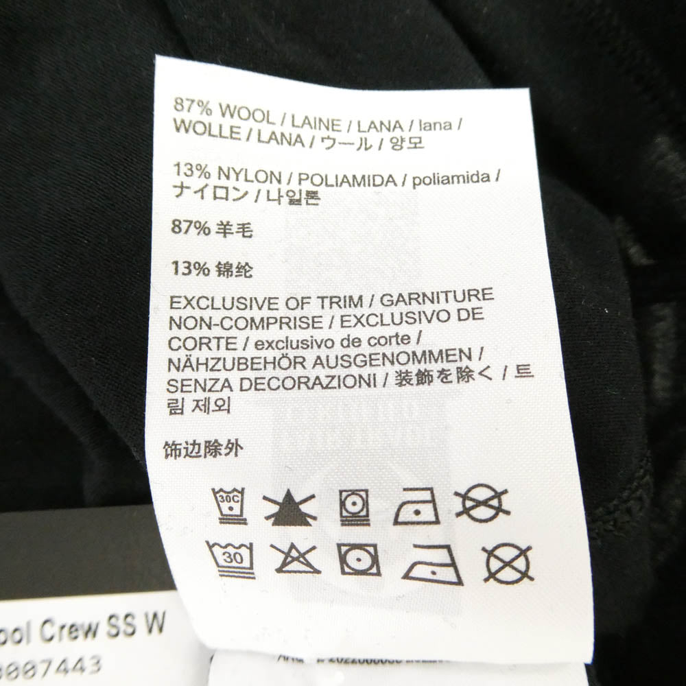 ARC'TERYX アークテリクス X000007443 Lana Merino Wool Crew Short Sleeve ラナ メリノウール クルー ショートスリーブ Tシャツ ブラック系 M【新古品】【未使用】【中古】