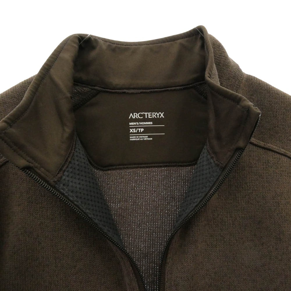 ARC'TERYX アークテリクス 29673 Covert Cardigan M コバート カーディガン メンズ フリース ブラウン系 XS【中古】