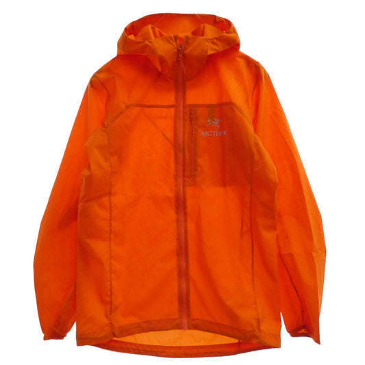 ARC'TERYX アークテリクス 25172 Squamish Hoodie Men's スコーミッシュ フーディ メンズ ナイロンジャケット オレンジ系 XS【中古】