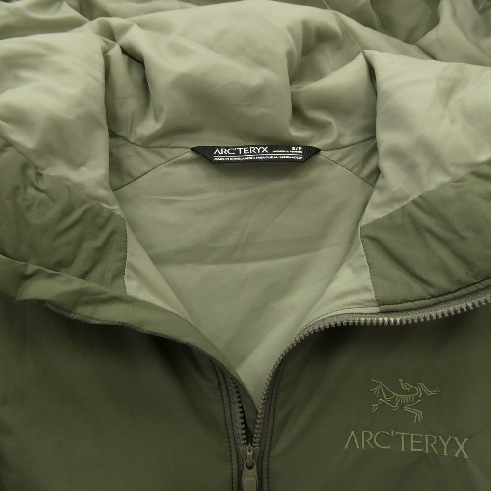 ARC'TERYX アークテリクス 30090 Atom Hoody W アトム フーディー ウィメンズ 中綿 ナイロンジャケット グレー系 S【中古】