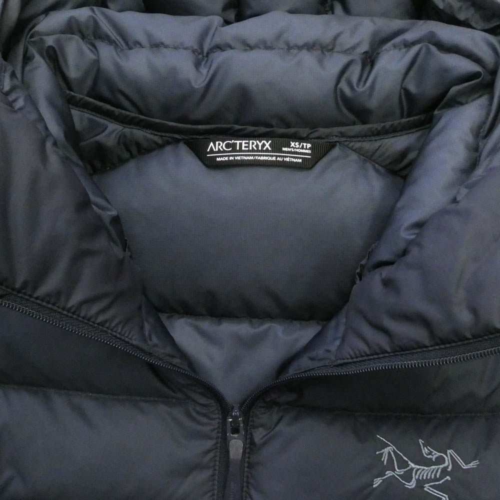 ARC'TERYX アークテリクス X000007853 CERIUM HOODY セリウム フーディー アウター ダウンジャケット ネイビー系 XS【中古】