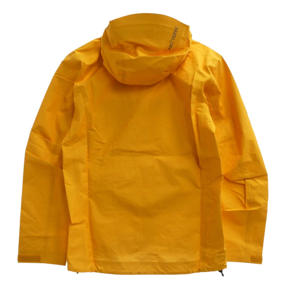 ARC'TERYX アークテリクス 23SS X000007584 Beta Jacket M ベータ ジャケット ゴアテックス ジップアップ ナイロンジャケット イエロー系 XS【新古品】【未使用】【中古】