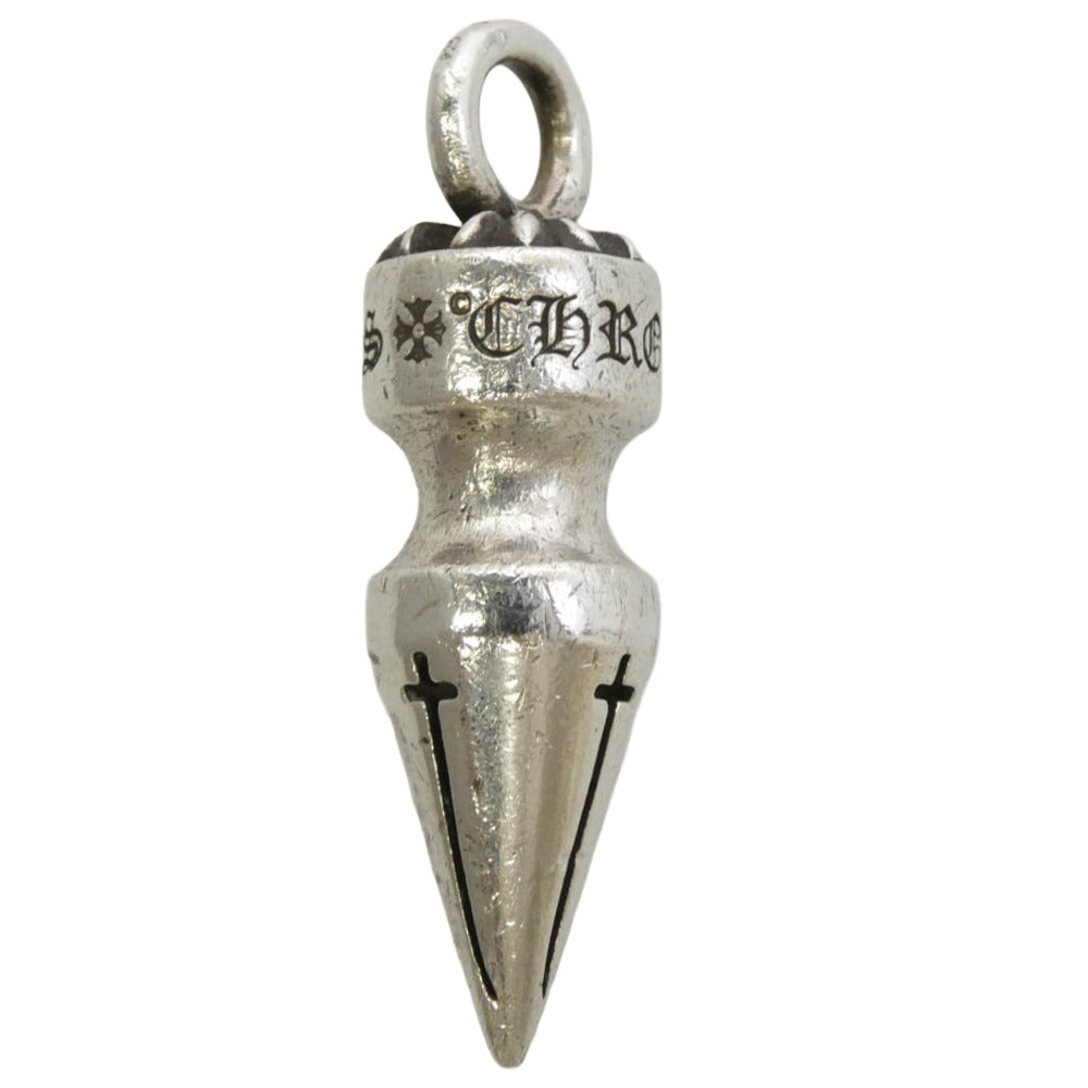 CHROME HEARTS クロムハーツ（原本無） XL SPIKE PENDANT スパイク XL ペンダントトップ シルバー系【中古】