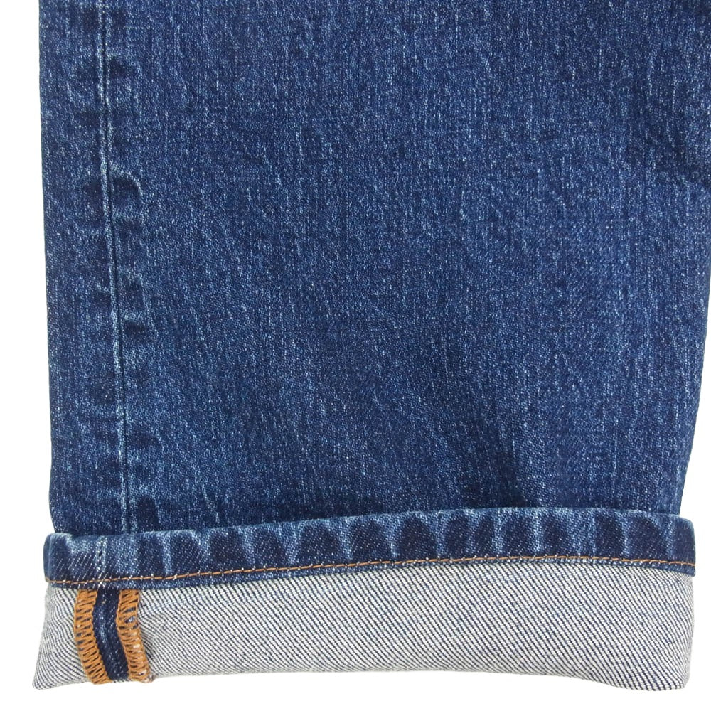 Stella McCartney ステラマッカートニー ロゴプリント ブラックデニムパンツ インディゴブルー系 31【中古】