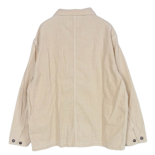 schott ショット 3112063 CORDUROY WORK COVERALL コーデュロイ カバーオール ジャケット ベージュ ベージュ系 M【中古】