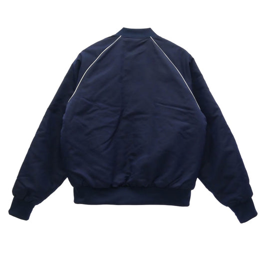 adidas アディダス HL9202 M QUILTED SST BMBR キルティング ボンバー ジャケット ネイビー系 L【中古】
