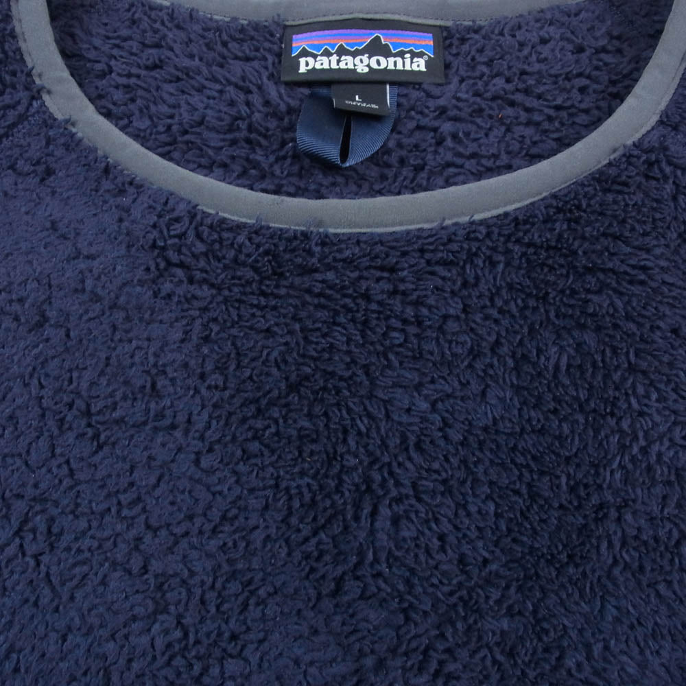 patagonia パタゴニア 25895FA19 Los Gatos Crew ロスガトスクルー フリース ジャケット ネイビー系 L【中古】